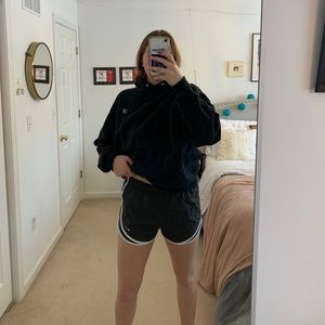 Nike tempo shorts dark grey